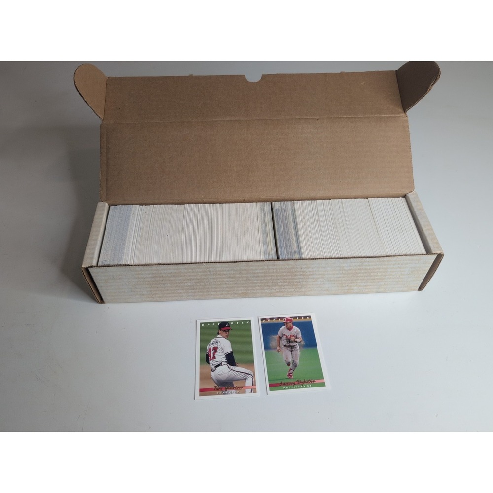 Mixed Lot 1993 Upper Deck Baseball Cards Gradable Superstars